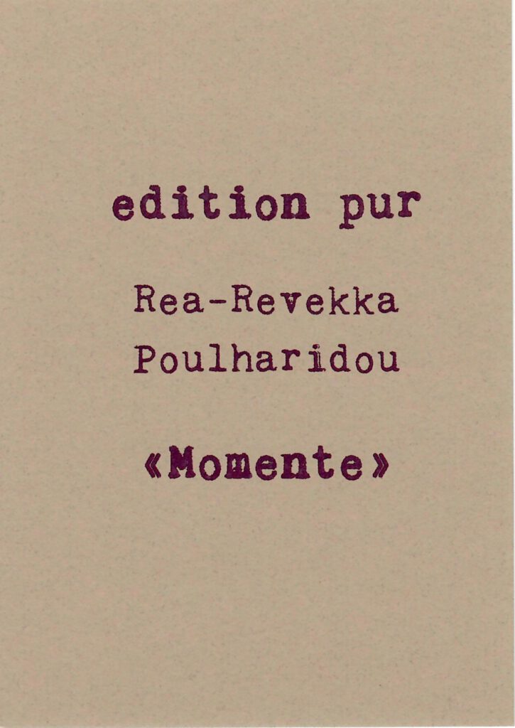 Momente Rea-Revekka Poulharidou